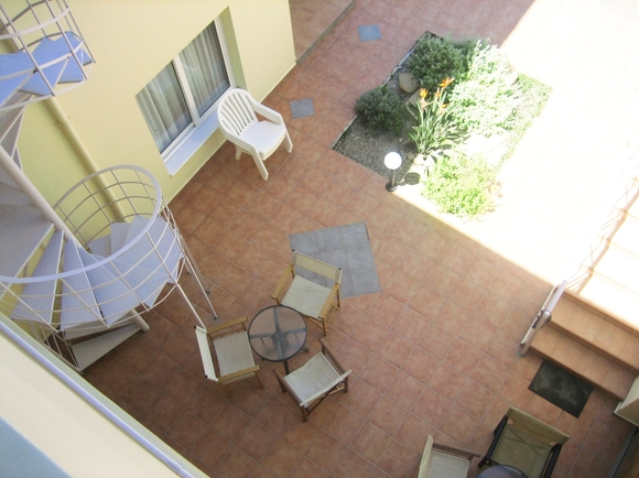 These are our brand new floor tiles on the inner yard.Nice , aren't they?