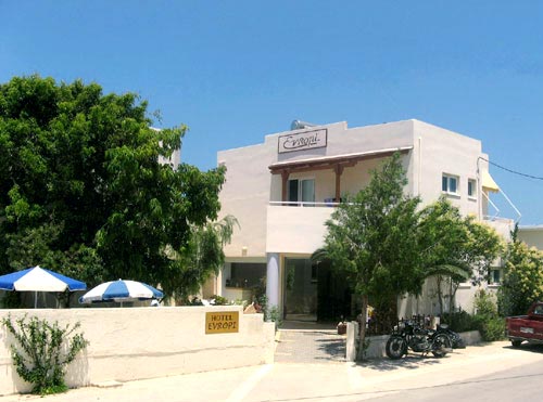 at evropi's entrance  