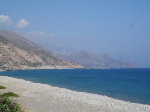 Gialiskari, near Paleochora.Who can see the crocodile?  